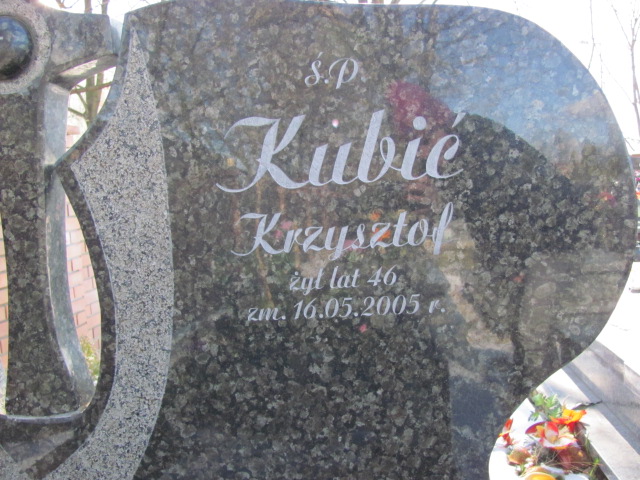 Krzysztof Kubić 1958 Łęczna - Grobonet - Wyszukiwarka osób pochowanych