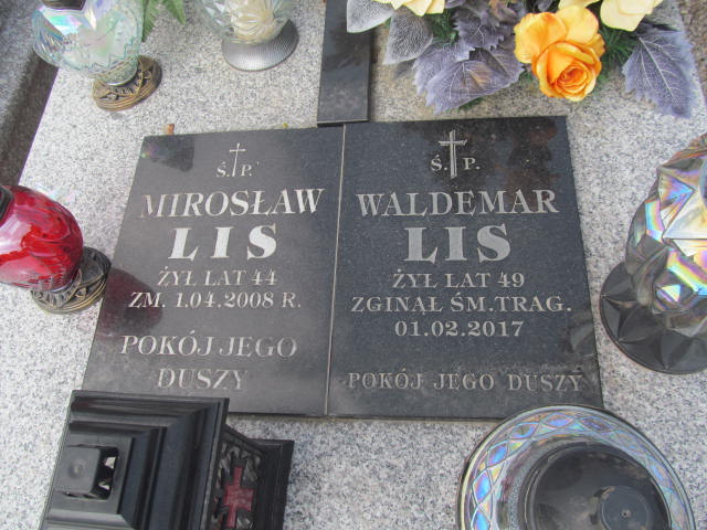 Mirosław Lis 1963 Łęczna - Grobonet - Wyszukiwarka osób pochowanych