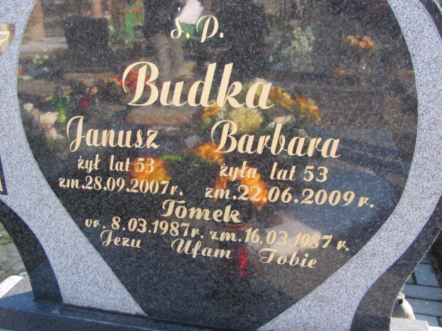 Barbara Budka Łęczna - Grobonet - Wyszukiwarka osób pochowanych