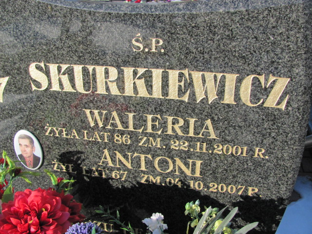Helena Skurkiewicz 1942 Łęczna - Grobonet - Wyszukiwarka osób pochowanych