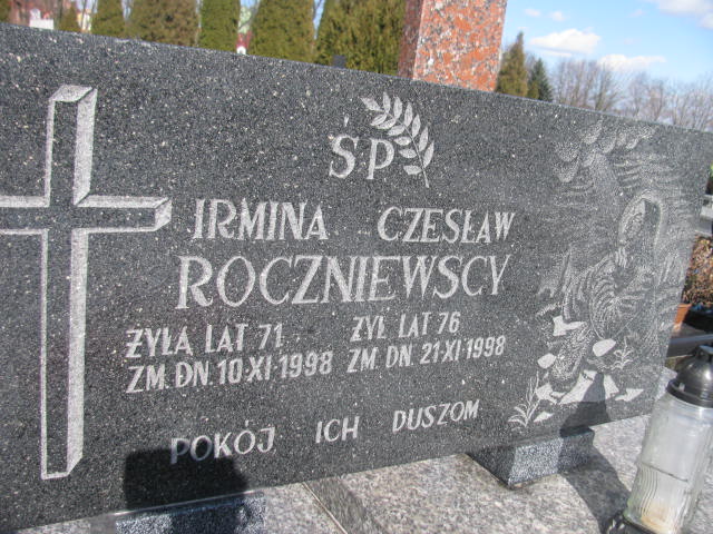 Czesław Roczniewski 1922 Łęczna - Grobonet - Wyszukiwarka osób pochowanych