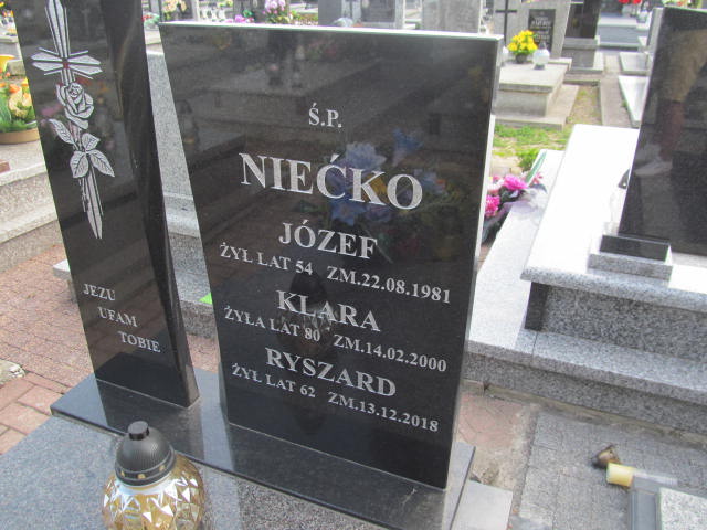 Klara Niećko 1920 Łęczna - Grobonet - Wyszukiwarka osób pochowanych