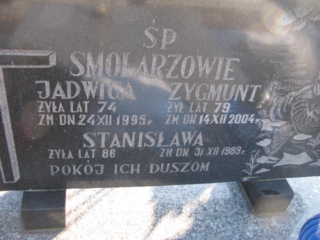 Zygmunt Smolarz 1925 Łęczna - Grobonet - Wyszukiwarka osób pochowanych