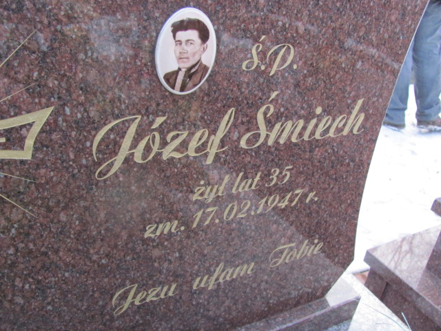 Jan Śmiech 1945 Łęczna - Grobonet - Wyszukiwarka osób pochowanych