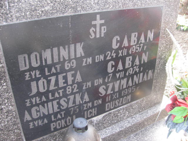 Dominik Caban Łęczna - Grobonet - Wyszukiwarka osób pochowanych