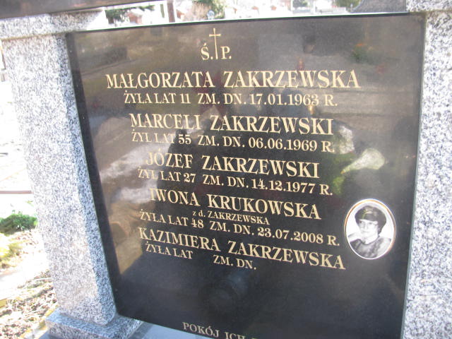 Józef Zakrzewski Łęczna - Grobonet - Wyszukiwarka osób pochowanych