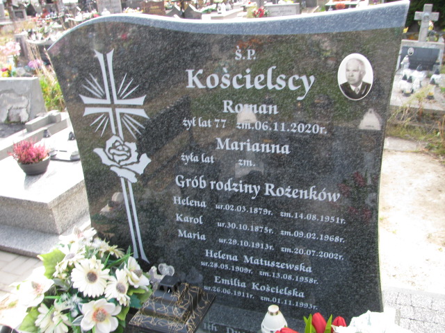 Maria Rożenek 1913 Łęczna - Grobonet - Wyszukiwarka osób pochowanych