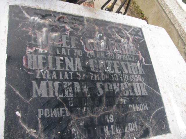 Michał Sokoluk 1989 Łęczna - Grobonet - Wyszukiwarka osób pochowanych