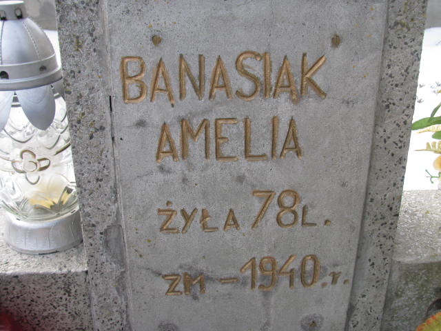 Amelia Banasiak Łęczna - Grobonet - Wyszukiwarka osób pochowanych