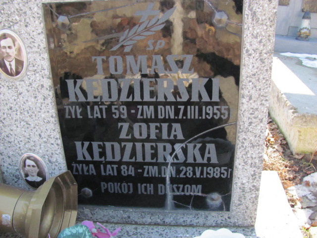 Tomasz Kędzierski Łęczna - Grobonet - Wyszukiwarka osób pochowanych