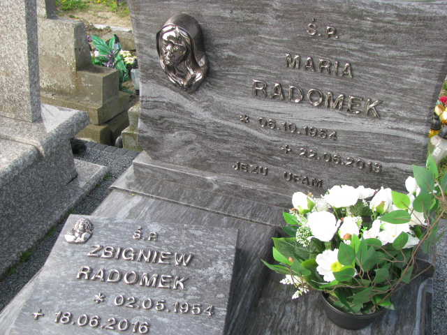 Maria Radomek 1954 Łęczna - Grobonet - Wyszukiwarka osób pochowanych