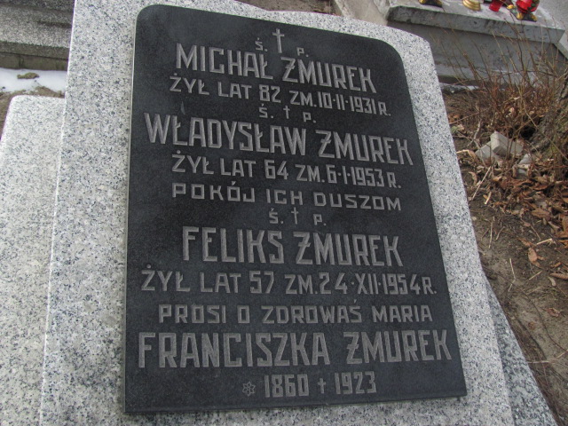 Feliks Żmurek Łęczna - Grobonet - Wyszukiwarka osób pochowanych