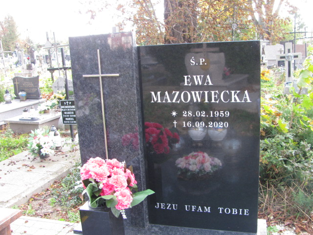 Ewa Mazowiecka 1959 Łęczna - Grobonet - Wyszukiwarka osób pochowanych