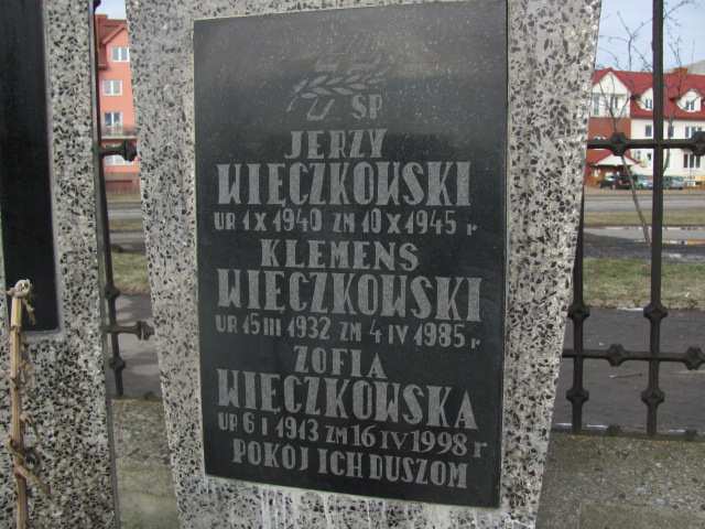 Zofia Więczkowska 1913 Łęczna - Grobonet - Wyszukiwarka osób pochowanych